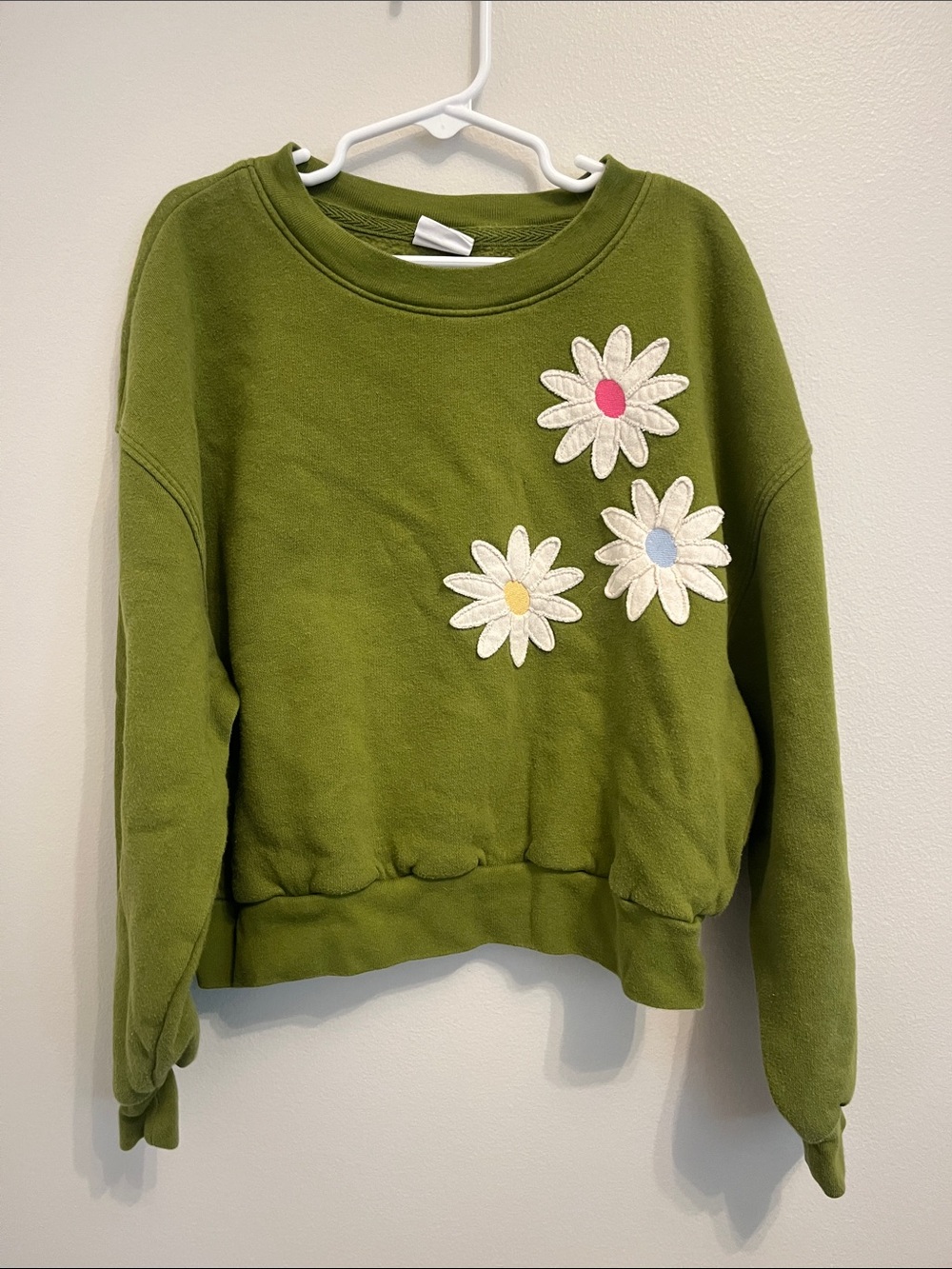 Girls Daisy Sweatshirt